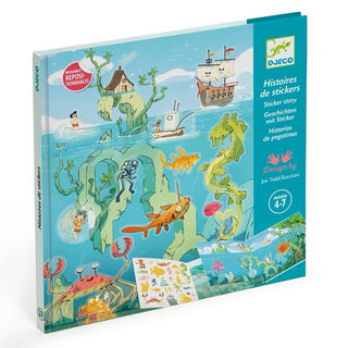 Djeco siirtokuvat Adventures at sea