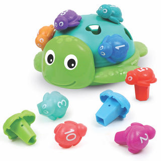 Laskemista ja muotoja opettava Kilpikonna - Seymour the Counting Shapes Sea Turtle