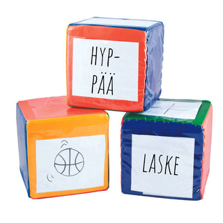 Iso pehmeä taskullinen noppa 1 kpl