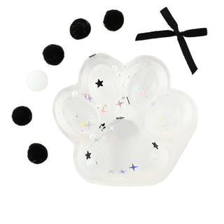 Squishy Cat Paw kissan tassu stressilelu 7 cm kirkas