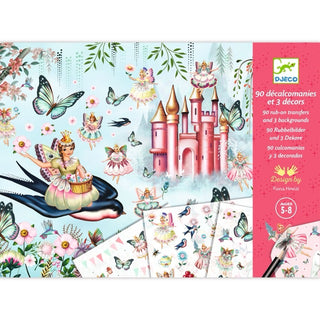 Djeco Kalkitos siirtokuvat In Fairyland