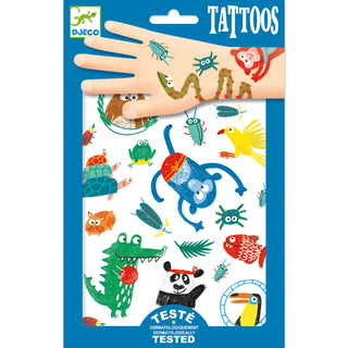 Djeco Lasten tatuointi Snouts