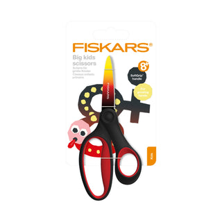 Fiskars isot lasten sakset 15 cm punainen liukuväri