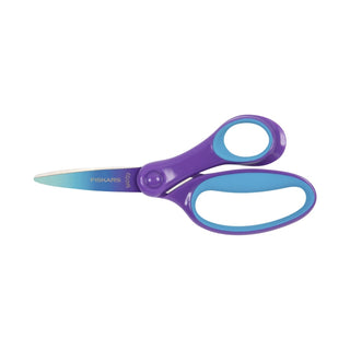 Fiskars isot lasten sakset 15 cm violetti liukuväri