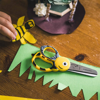 Fiskars lasten eläinsakset 13 cm Ampiainen