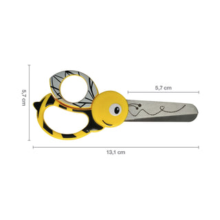Fiskars lasten eläinsakset 13 cm Ampiainen
