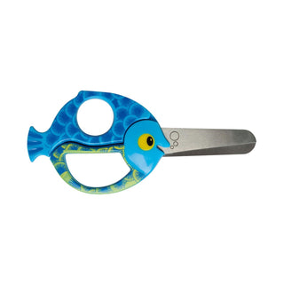 Fiskars lasten eläinsakset 13 cm Kala