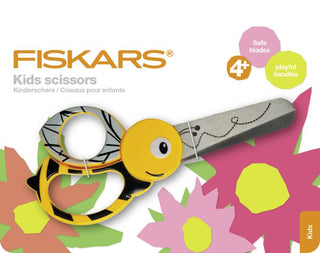 Fiskars lasten eläinsakset 13 cm Ampiainen
