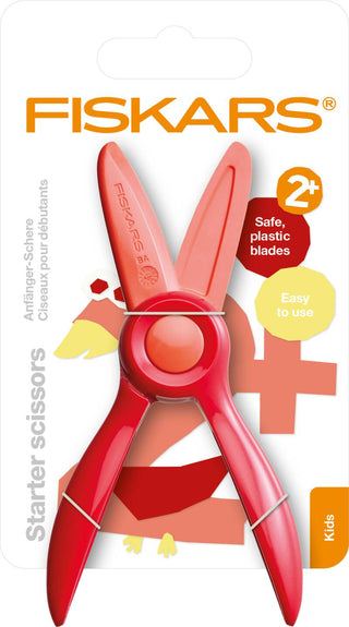 Fiskars ensisakset punainen