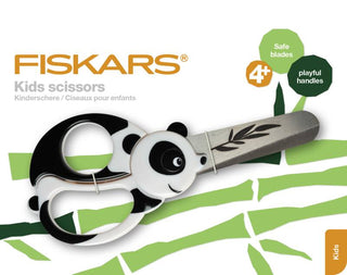 Fiskars lasten eläinsakset 13 cm Panda