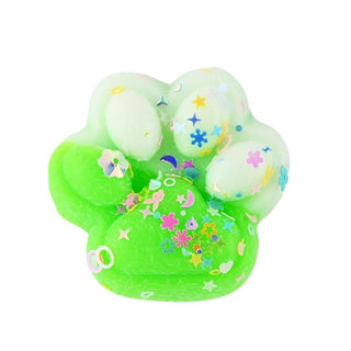 Squishy Cat Paw kissan tassu stressilelu 7 cm eri värejä