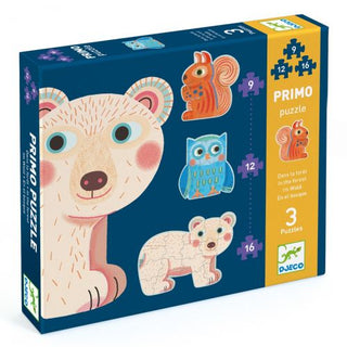 Djeco Primo Puzzle In the Forest ensipalapeli