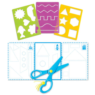 Trace Ace Scissor Skills Set™ saksilla leikkaamisen puuhasetti