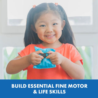 Opettele pukeutumistaitoja hernepussit 8 kpl