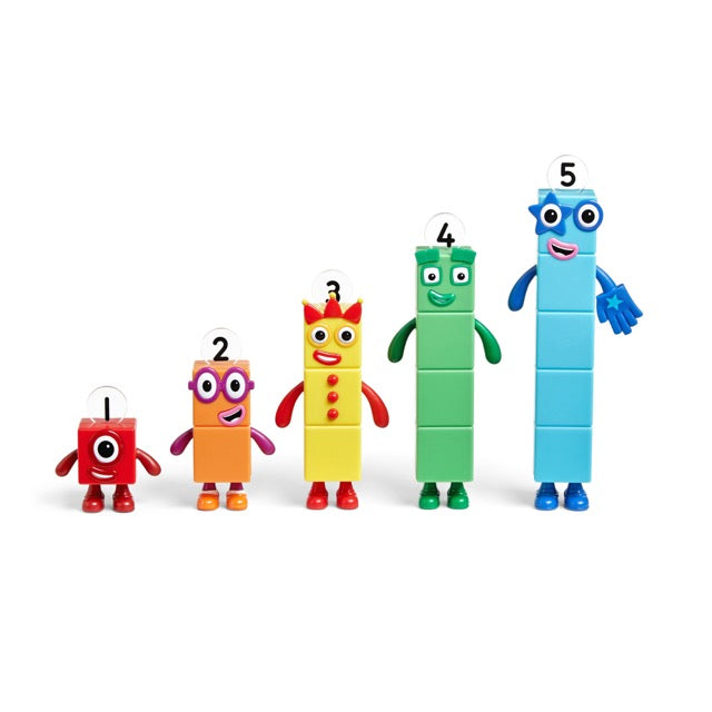 Numberblocks Ystävät numerot 1-5– Lelutivoli