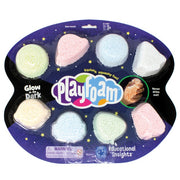 Playfoam® 8 värin pakkaus Pimeässä hohtava