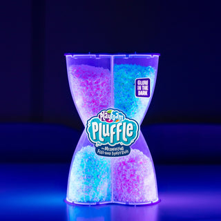 Playfoam® Pluffle® Twist Glow-in-the-Dark Pimeässä hohtava