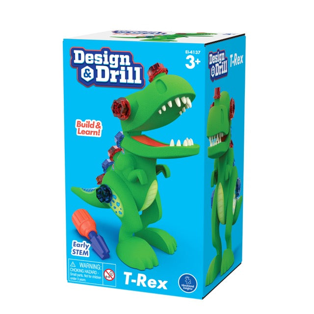 Design & Drill® -Suunnittele ja ruuvaa T-Rex
