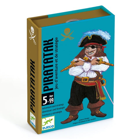 Djeco Piratatak lasten merirosvo korttipeli