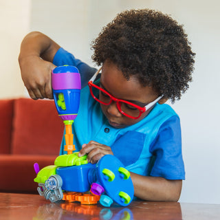 Design & Drill® Suunnittele ja ruuvaa Robottityöpaja rakentelulelu