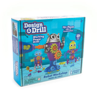 Design & Drill® Suunnittele ja ruuvaa Robottityöpaja rakentelulelu