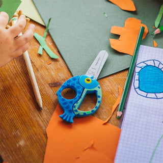 Fiskars lasten eläinsakset 13 cm Kala