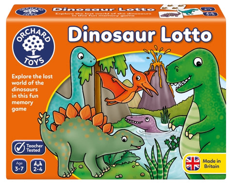 Orchard Toys Dinosaurus lottopeli