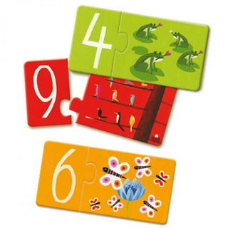 Djeco Puzzle Duo Numerot