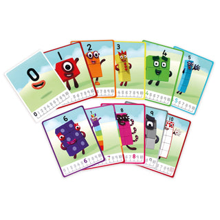 Mathlink® linkkikuutiot Numberblocks 1-10 matematiikan oppimisen puuhasetti