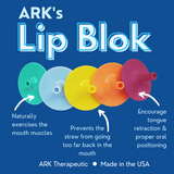 ARK's Lip Blok® 3/4" Keltainen
