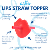ARK's Lip Straw Topper huulet pillilevy