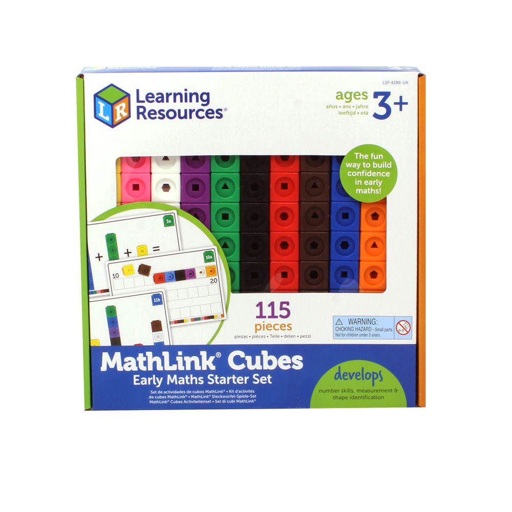 Mathlink® linkkikuutio matematiikan oppimisen aloitussetti