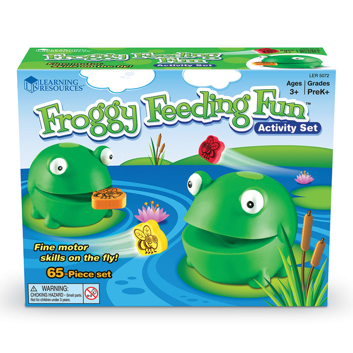 Froggy Feeding Fun™ Sammakon Suupala hienomotoriikka peli