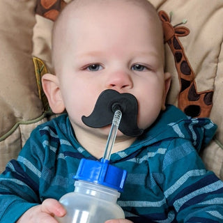 ARK's Mustache Straw Topper viikset pillilevy