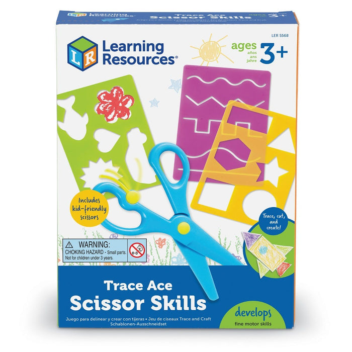 Trace Ace Scissor Skills Set™ saksilla leikkaamisen puuhasetti